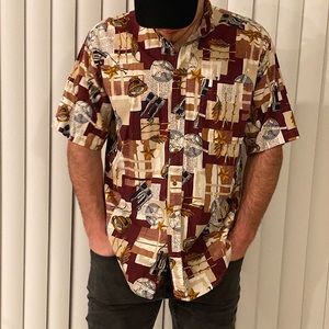 Vintage button down short sleeve